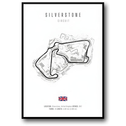 Silverstone F1 | Race Track Blueprint