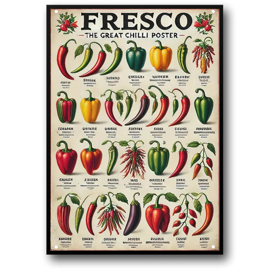 Fresco Peppers | Vintage Kitchen