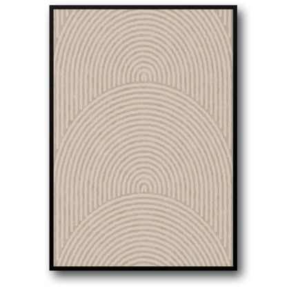 Subtle Geometry | Minimalist Geometric Art | Modern Aesthetic Wall Poster | Home Decor | Visual Artwork for Living Room