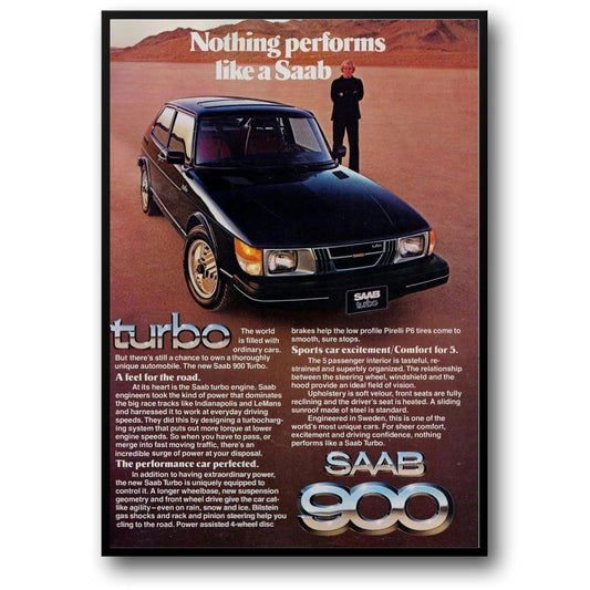 Saab 900 Turbo | Vintage Desert Drive