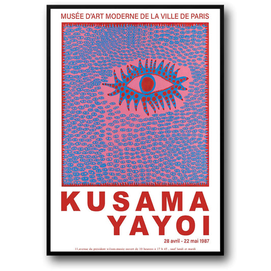 Yayoi Kusama | Accumulated Eyes | Vibrant Abstract