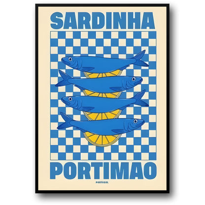 Portuguese Sardine | Portimao Coastal Art