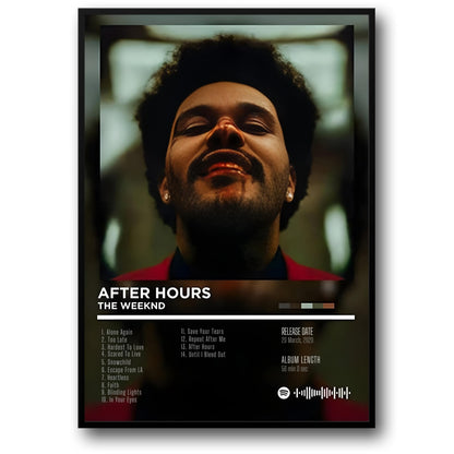The Weeknd After Hours | Iconic Album Cover | Hip Hop Art