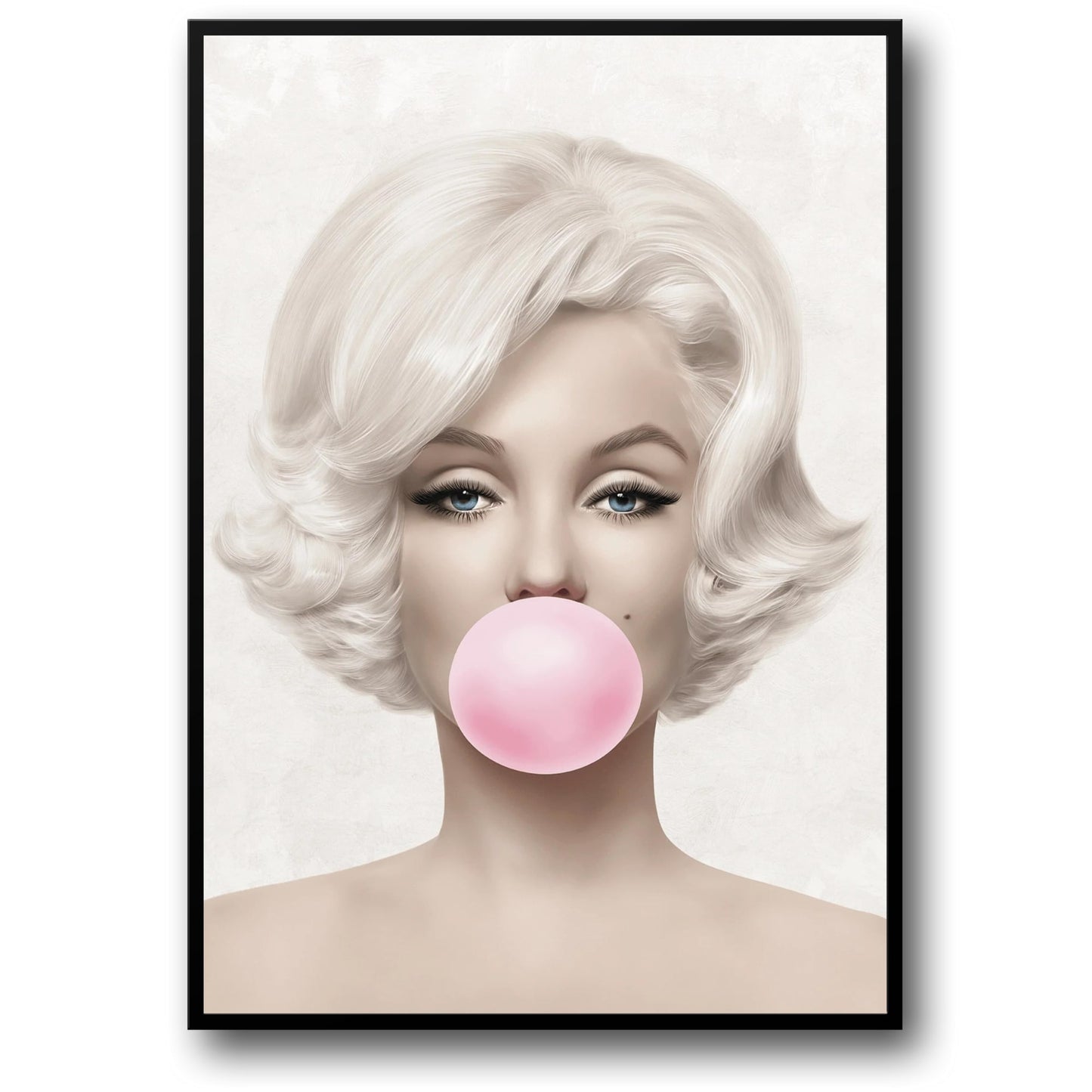 Marilyn Monroe Bubblegum | Iconic Pop Art | Vibrant Colors