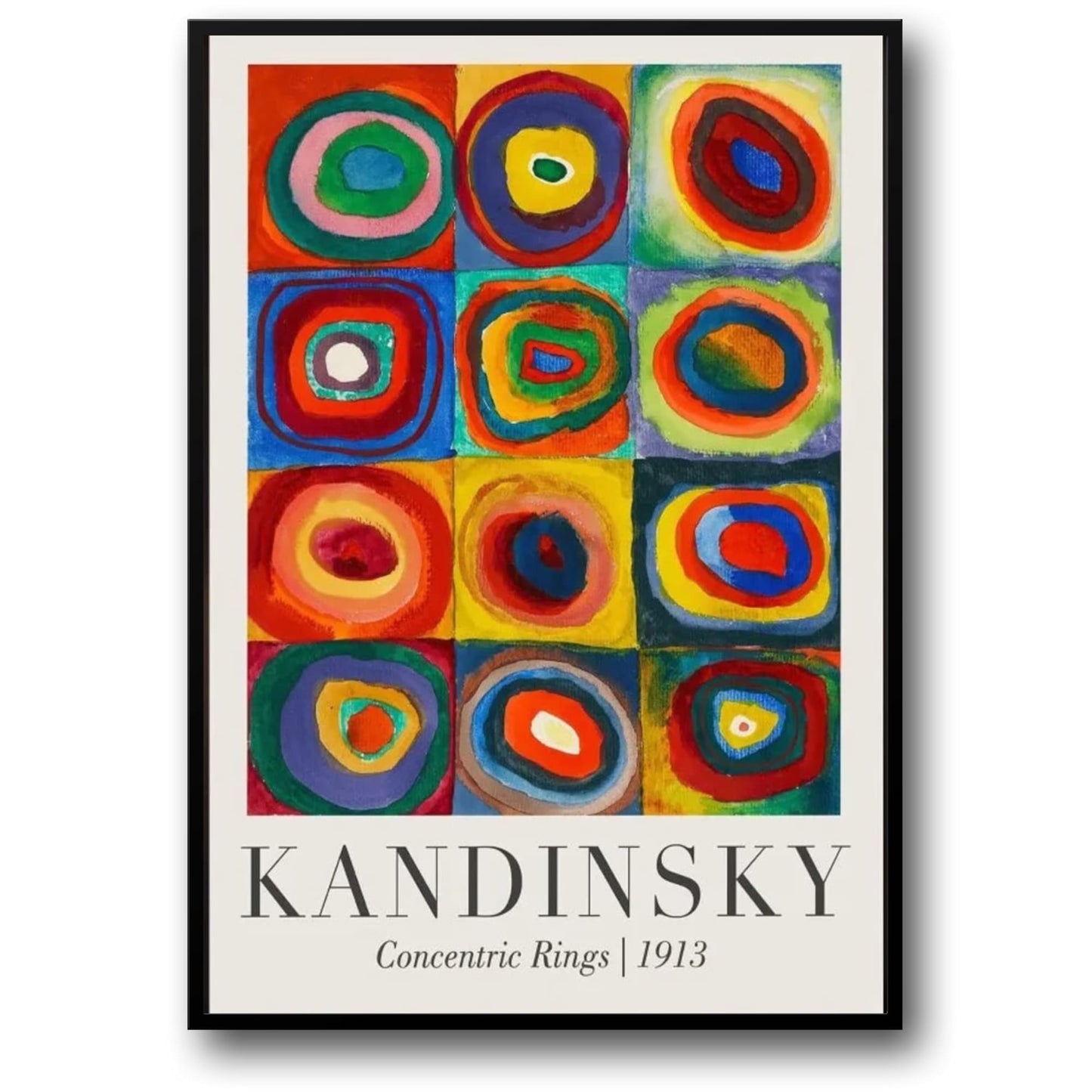 Concentric Rings | Wassily Kandinsky | 1913