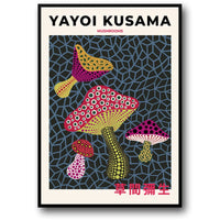 MUSHROOMS BY KUSAMA
