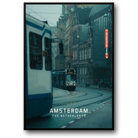 Amsterdam Cityscape | Netherlands Tram | Urban Art