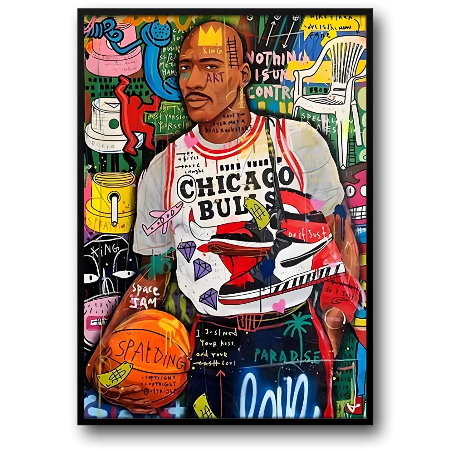 Chicago Bulls | Michael Jordan Graffiti Art