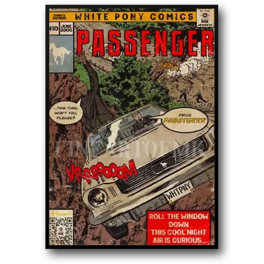 Music Comic Poster - Chino & Maynard - Passenger