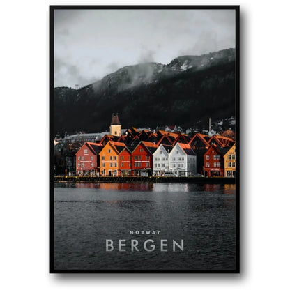 Bryggen Waterfront | Bergen Seaside | Colorful Architecture