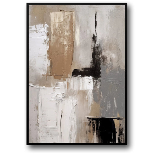 Earthbound Elegance | Urban Essence | Contemporary Cityscape Decor Poster | Modern Wall Art for Home & Office | Urban Theme Print | Large Format