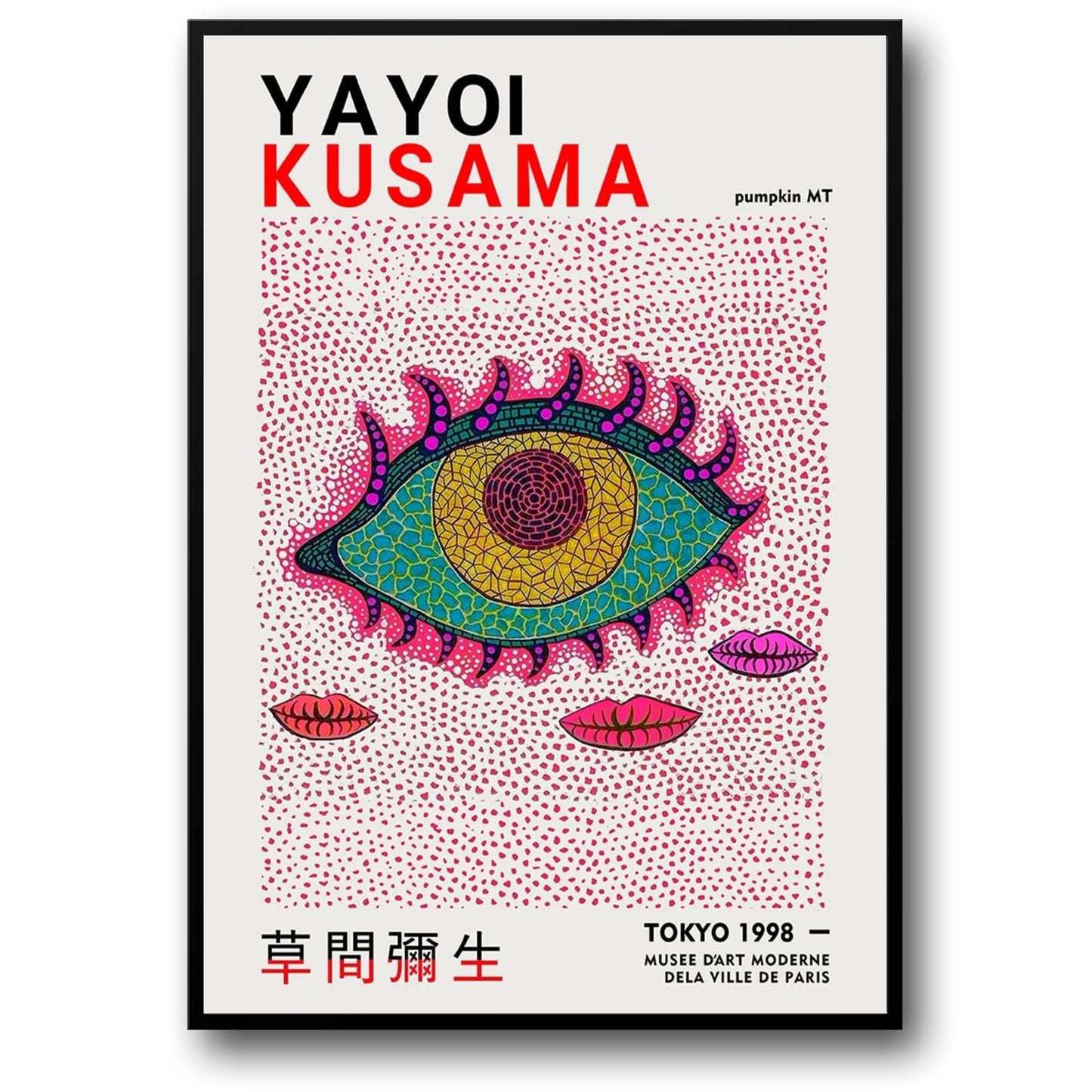 Yayoi Kusama | Pumpkin Pattern | Vibrant Contemporary Art