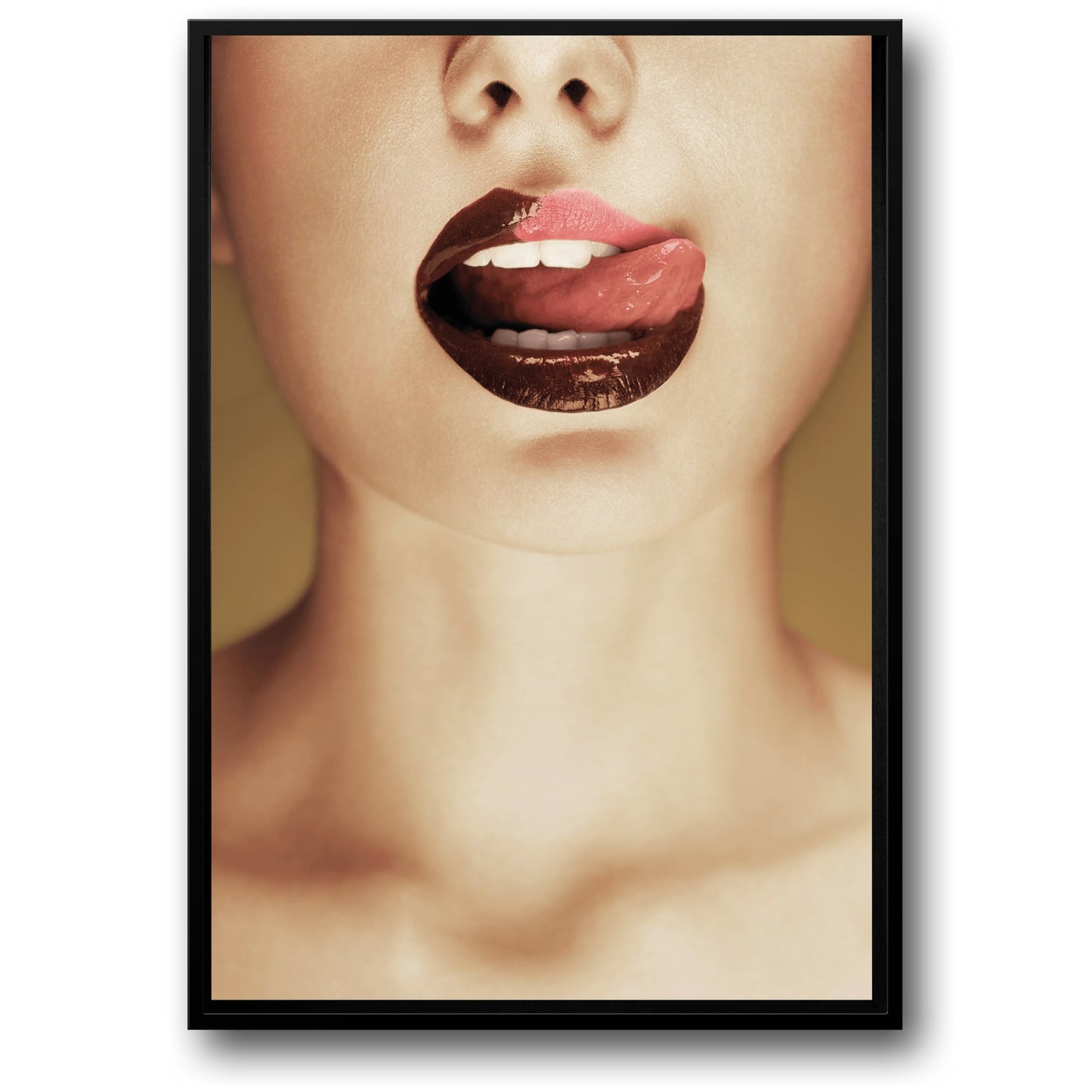 Chocolate Art Print | Decorative Wall Poster | Home Decor | Food-Themed Poster | Kitchen or Dining Room Decoration