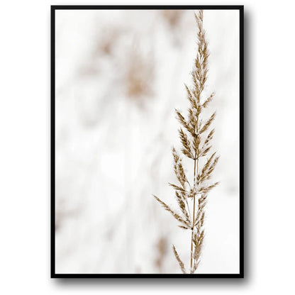 Boho Delicate Stems | Botanical Art Print | Minimalist Wall Decor | Modern Floral Poster | Home & Office Decoration