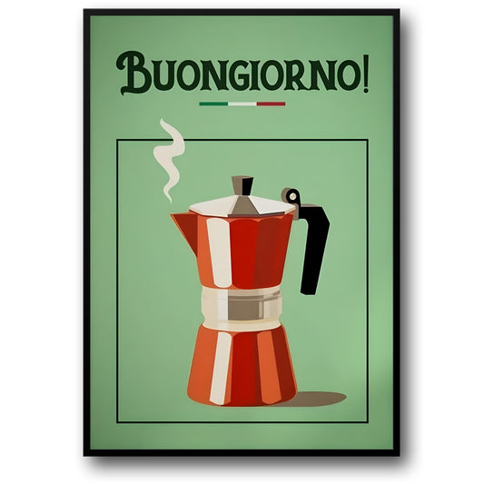 Buongiorno! | Vintage Italian Coffee Can