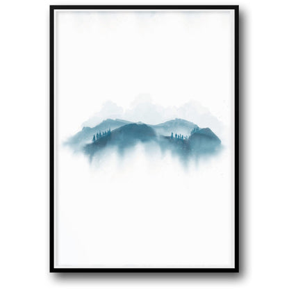 Blue Mountains Landscape | Calm Nature Scene