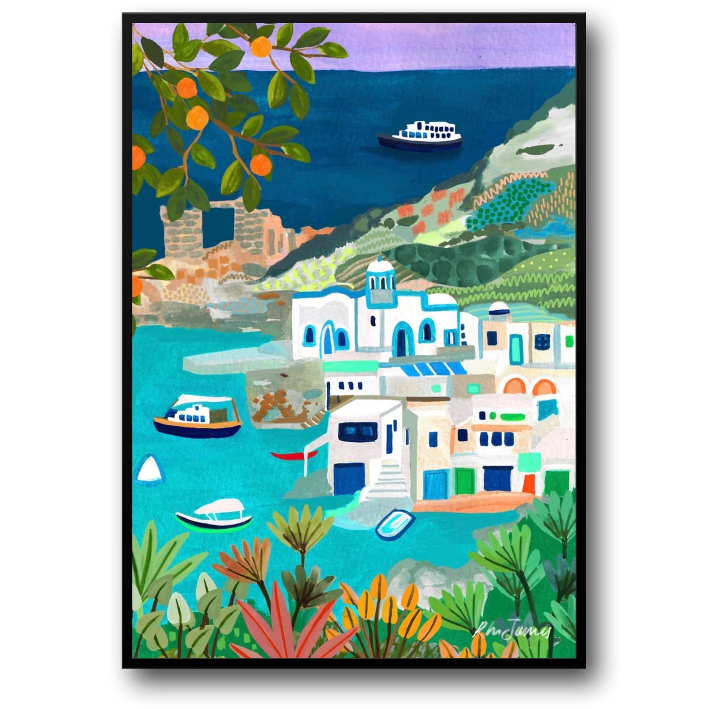 Abstract India Landscape