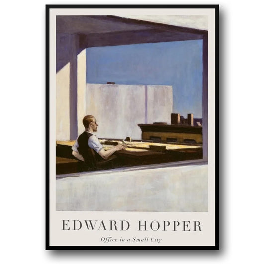 Edward Hopper | Office in a Small City | Classic American