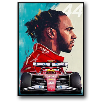 Lewis Hamilton 2025 | Abstract SF25 | Number 44