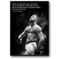 Conor McGregor | Hard Work Over Talent | UFC Gym Decor