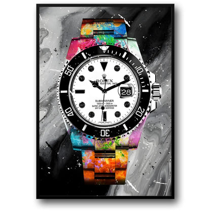 Rolex Submariner | Graffiti Art | Vibrant Timepiece