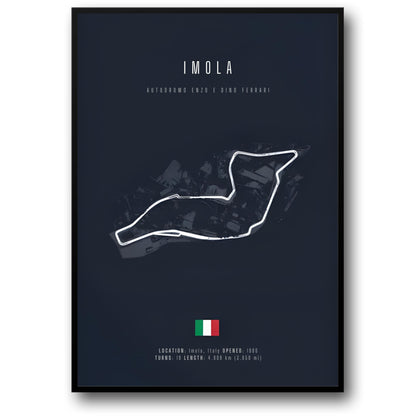 Imola F1 Track Layout | Racing Circuit