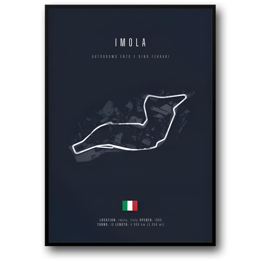 Imola F1 Track Layout | Racing Circuit