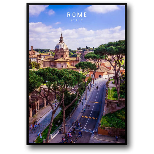 Roman Forum | Rome | Italy | Walk through the Ruins of Time | Heart of the Ancient City | Timeless Rome Posters
