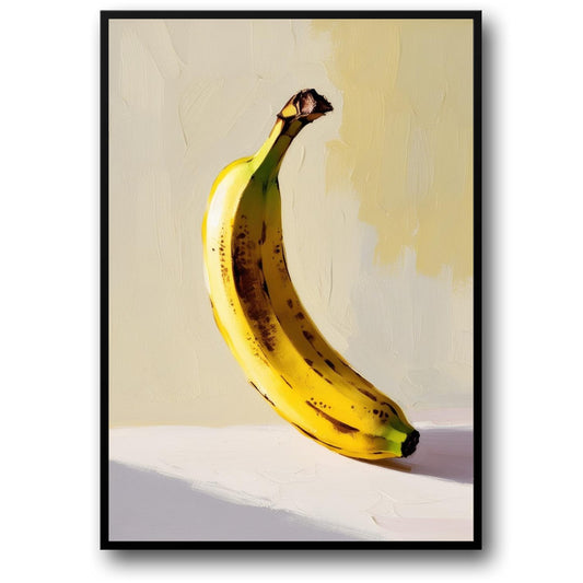 Banana Poster | Fruits Gallery | Home Decor Wall Art | Botanical Print