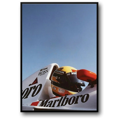 Monaco Grand Prix | Ayrton Senna & McLaren | Vintage F1 Racing