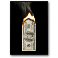 BURNING MONEY