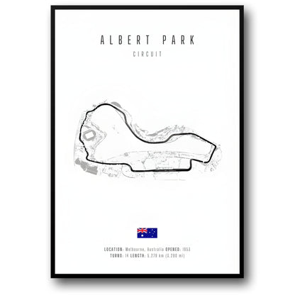 Albert Park F1 Circuit | Track Layout