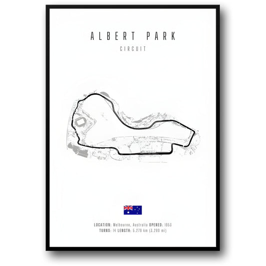 Albert Park F1 Circuit | Track Layout