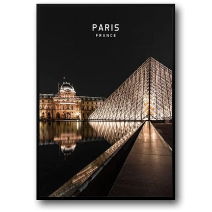 Paris Cityscape | Eiffel Tower | Scenic Urban Poster | Wall Art | Home Decor | Travel Photography