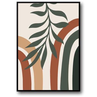Botanical Balance Poster | Nature-Inspired Wall Art | Tranquil Greenery Decor | Calming Home Accent | Serene Plant Print
