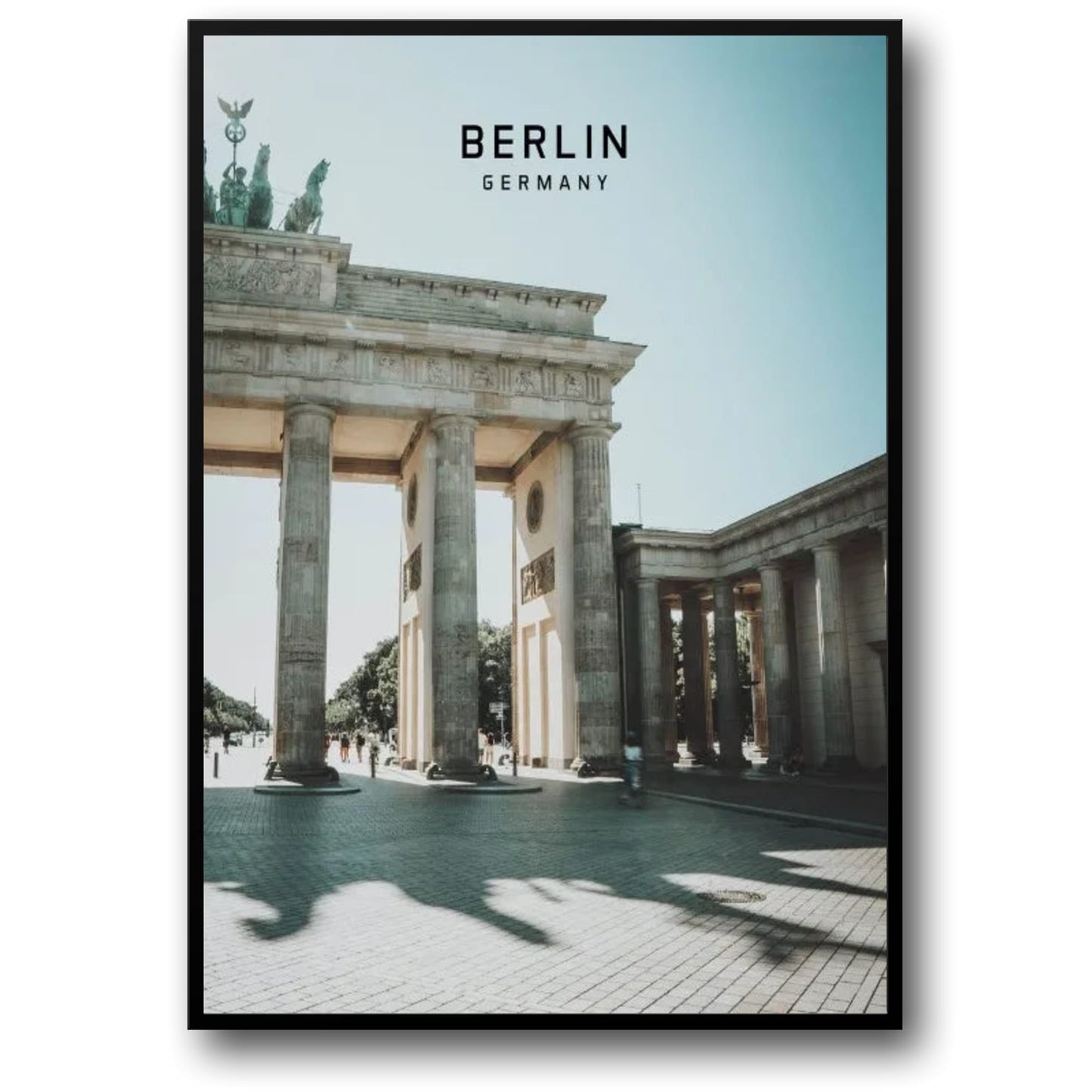 Brandenburg Gate | Berlin Cityscape Art