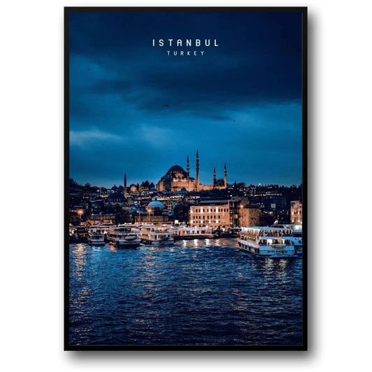 Blue Mosque Night | Istanbul Historic Scene