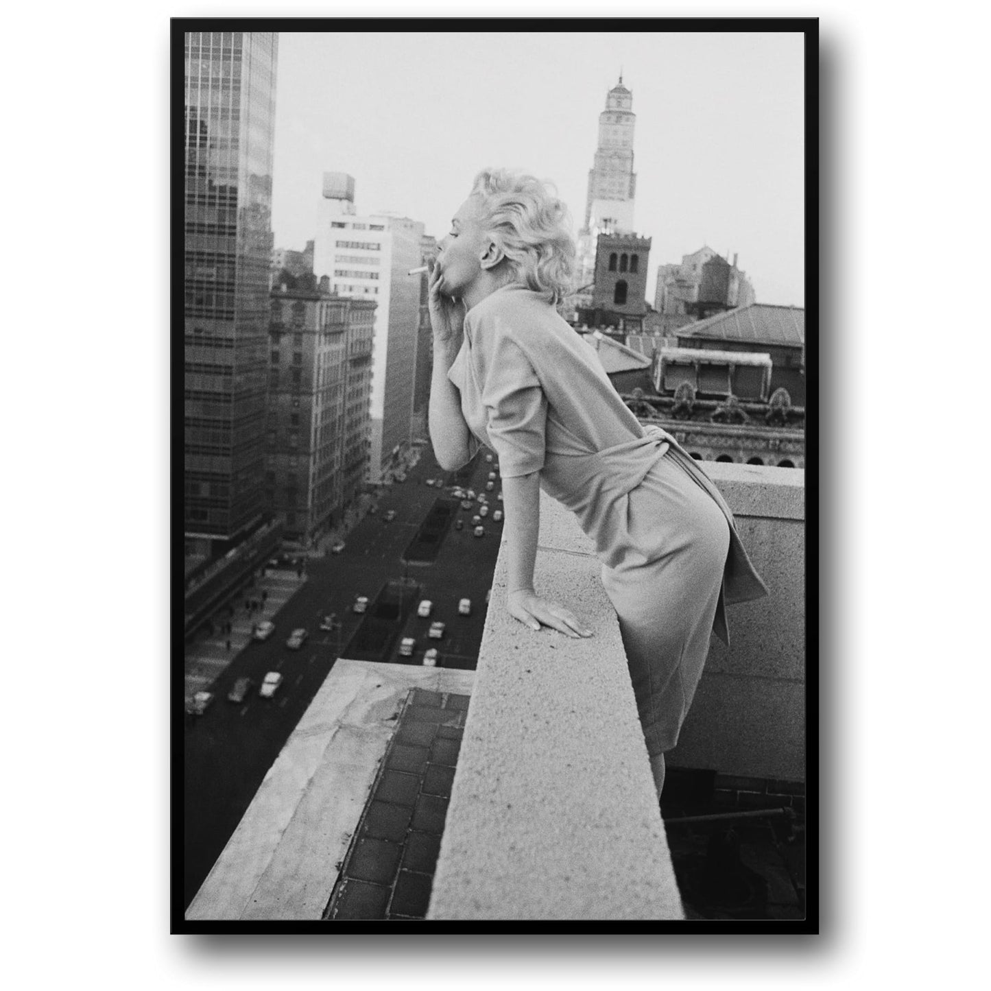 Marilyn Monroe Smoking | Vintage Art