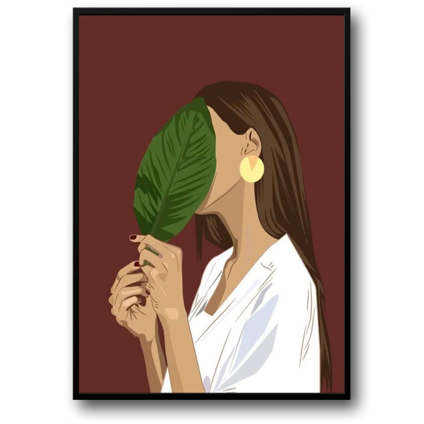 Modern Faces | Minimalist Art | Contemporary Decor