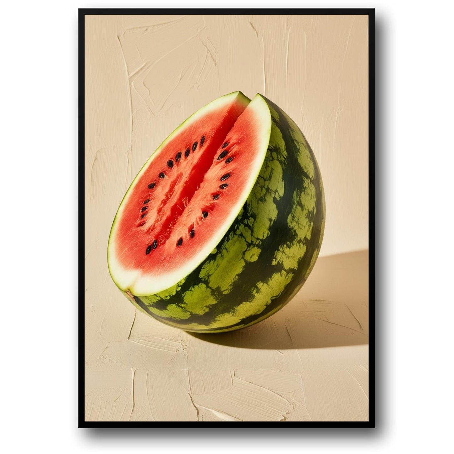 Watermelon Poster | Colorful Fruit Art Print | Home Decor | Kitchen Wall Art | Fresh & Juicy Design | Fruit-Themed Visual Artwork