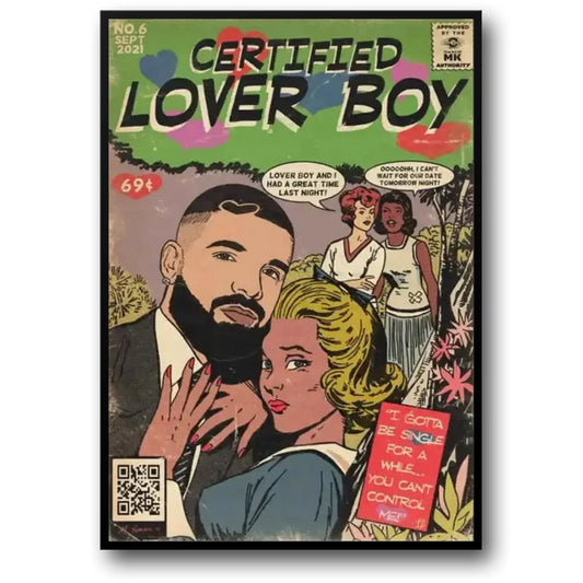Drake | Certified Lover Boy | Music Comic