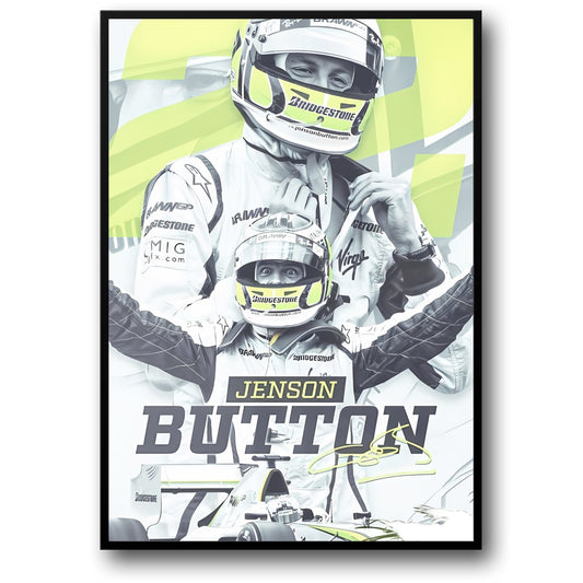 Jenson Button | Formula one | F1 POSTERS