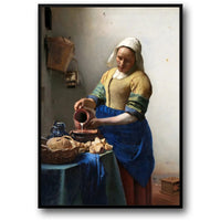 THE MILKMAID BY REMBRANDT