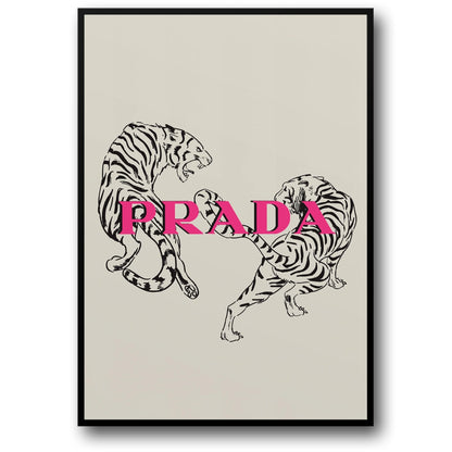 Prada Tiger | Fashion Art | Modern Luxury