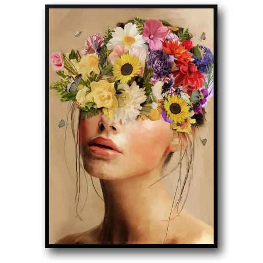 Blossoms of the Mind | Vintage Floral | Autumnal Earthy Hues