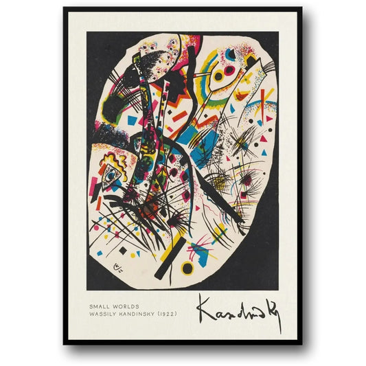 Wassily Kandinsky | Small Worlds | Vibrant Abstract Art