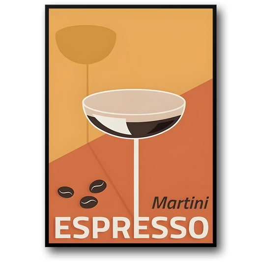 Martini Espresso | Cocktail | Iconic Poster Collection | Celebrating Artistic Expression Across Styles and Eras
