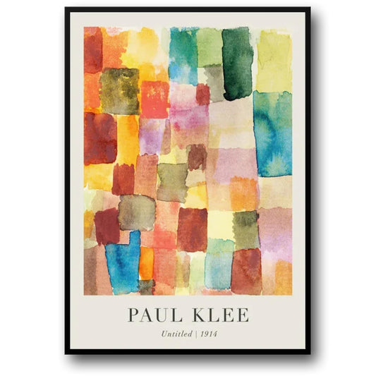 Paul Klee 1914 Abstract | Vintage Expressionist Design