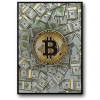 Bitcoin & Cash | Cryptocurrency Art