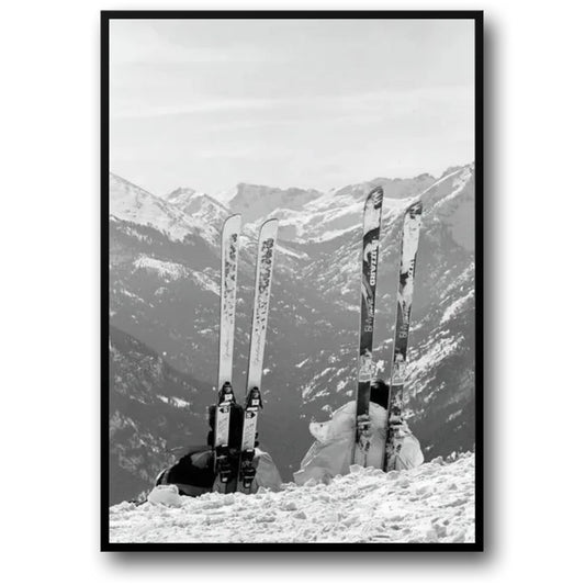 Ski Equipment in the Alps | Vintage Gear